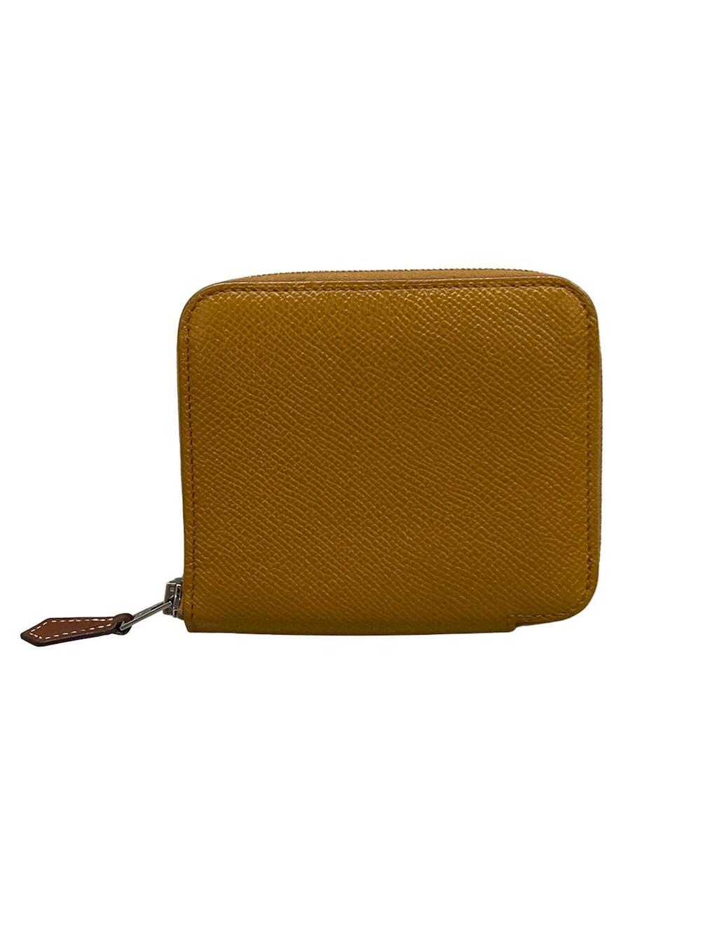 Hermes Azap Compact Silkin Sesame Veau #345723H98B